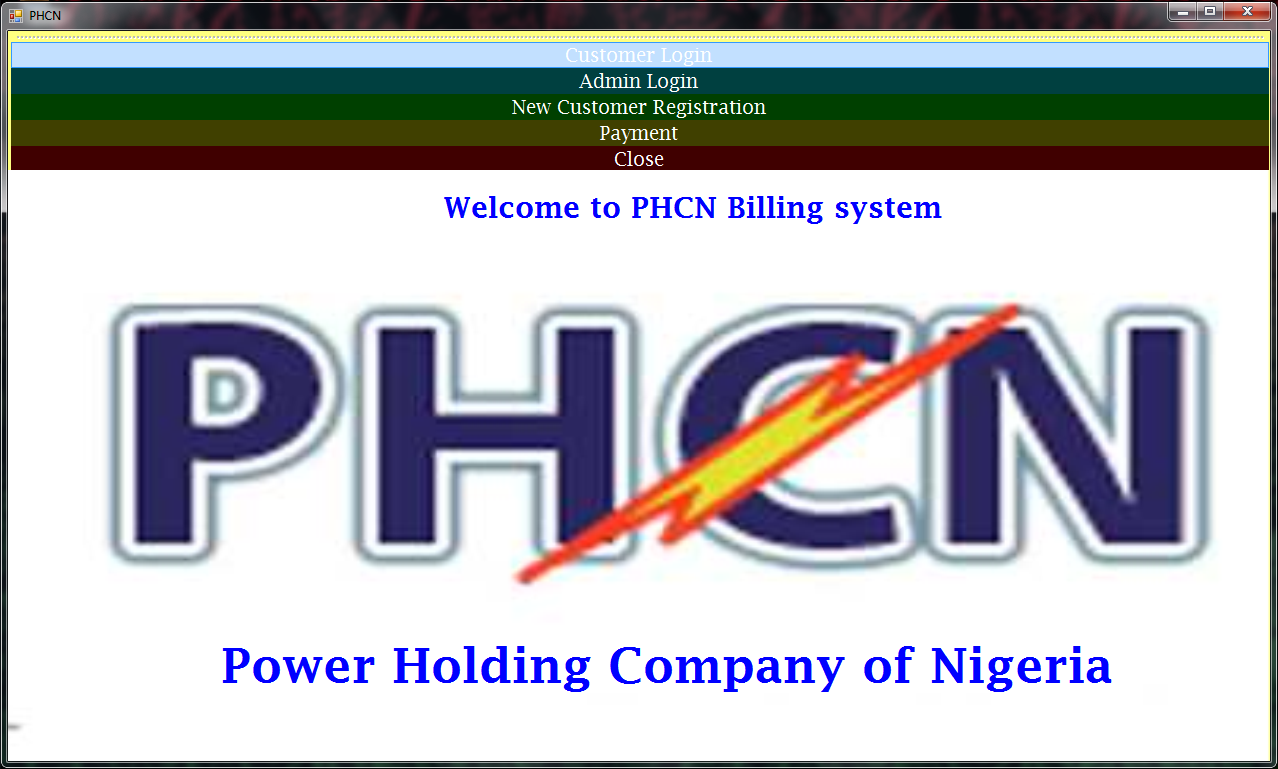 PHCN Logo